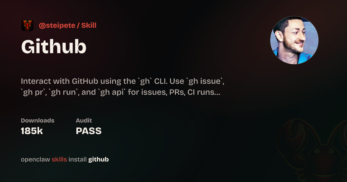 GitHub Skill