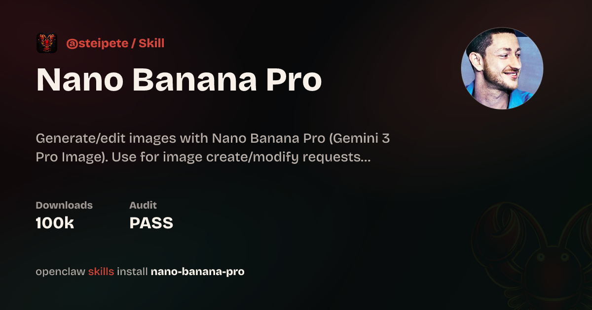 Nano Banana Pro Skill
