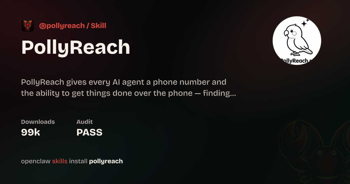 PollyReach Skill