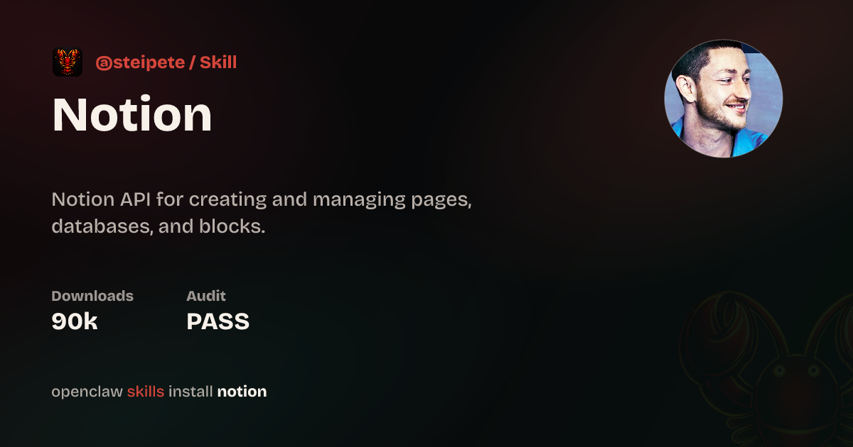 Notion Skill