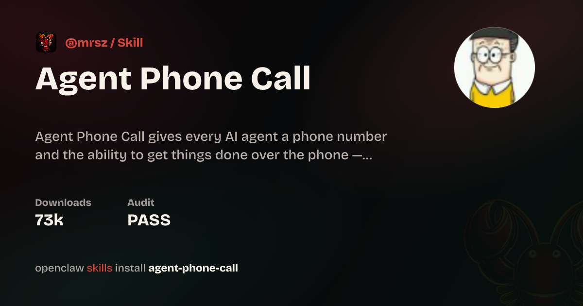 Agent Phone Call Skill