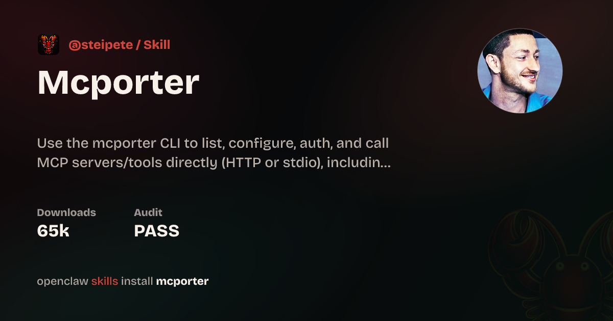 Mcporter Skill
