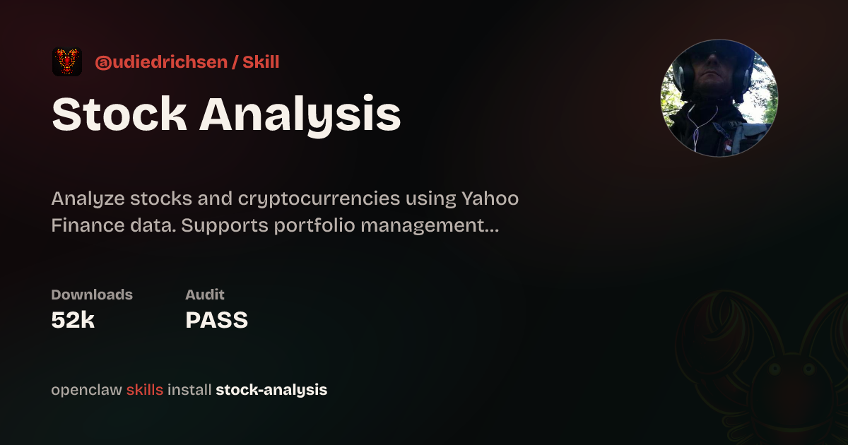 Stock Analysis Skill